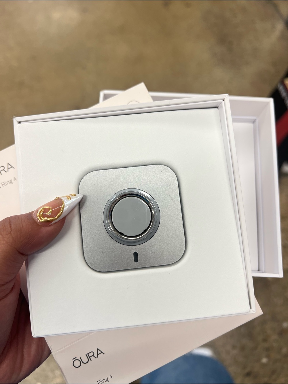 Oura Smart Ring Silver Size 9